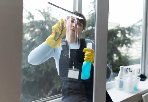 Nettoyage de vitres intérieures et extérieures à Lento